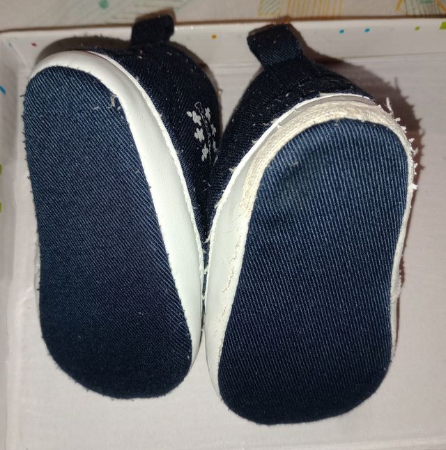 Zapatillas bebé niño -talla 17
