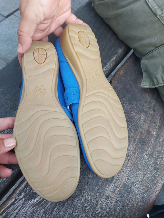 Mephisto Mobils: Scarpe da sera blu, taglia 40