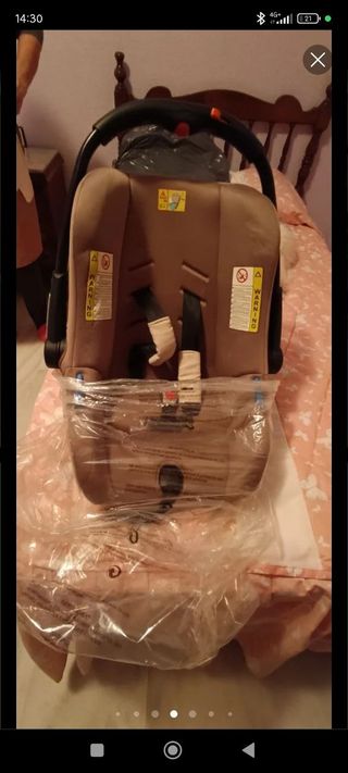 Cochecito Jane 3 piezas: capazo, silla y grupo 0+.