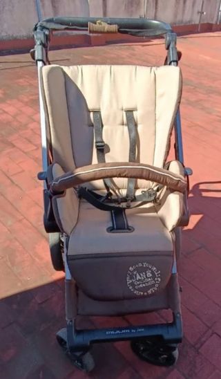 Cochecito Jane 3 piezas: capazo, silla y grupo 0+.