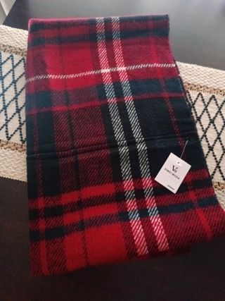 Bufanda cuadros rojos|VIVWEI MODA