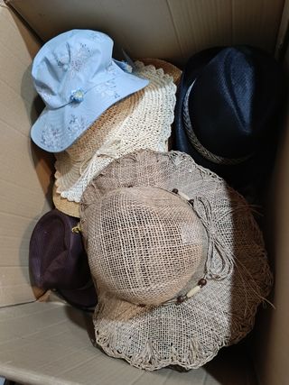 LOTE Sombreros y zapatos varios