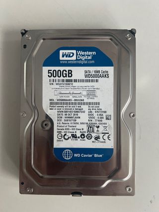 Disco Duro WD 500GB SATA