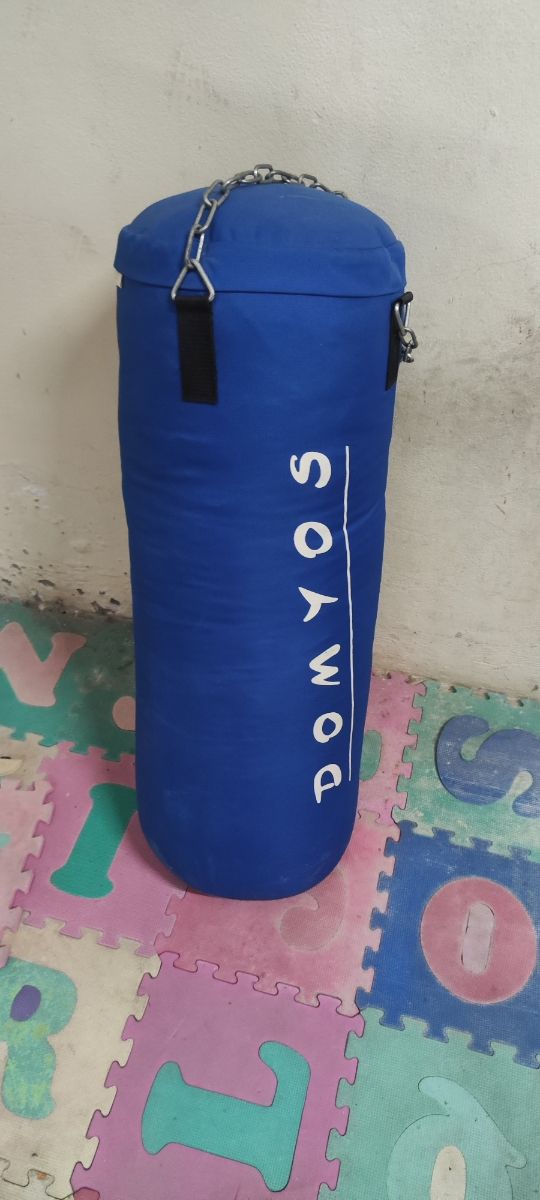 Saco boxeo Domyos azul