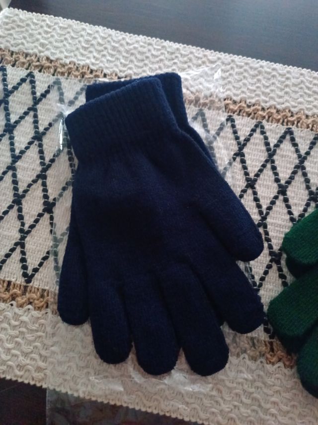 Guantes VIVEL MODA - Azul y Verde