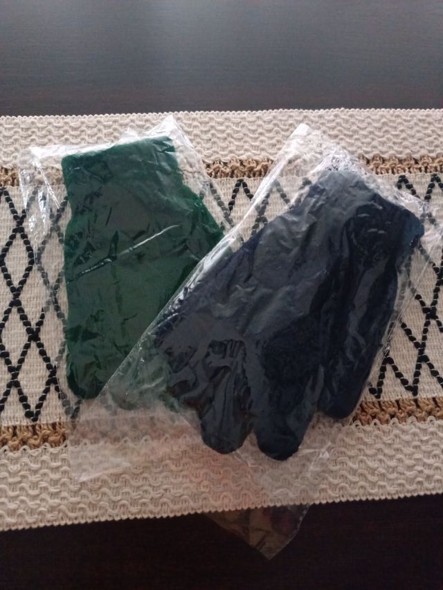 Guantes VIVEL MODA - Azul y Verde