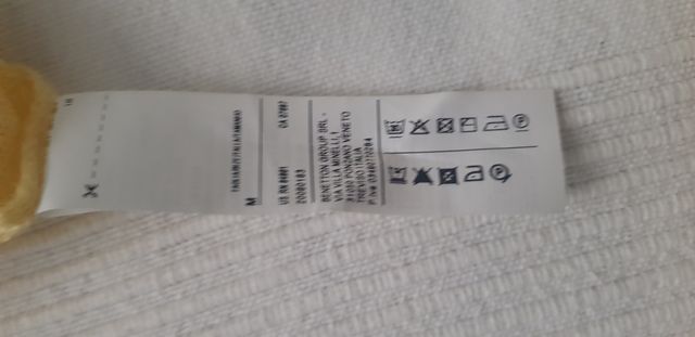 Jersey Benetton amarillo