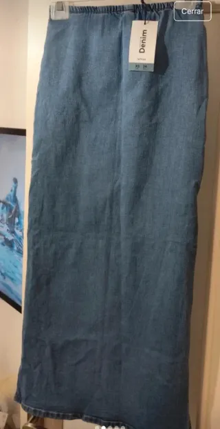 ‼️ PRECIO NO NEGOCIABLE ‼️ Falda vaquera Lefties