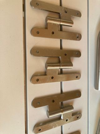 Conjunto 2 Pomos Acero Inoxidable para Puerta.