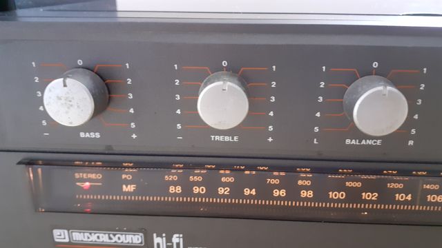 Impianto stereo vintage Musicalsound