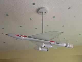 Lampara colgante avión - Moderna