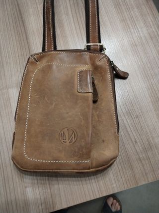 Borsello Viga Pelle Marrone