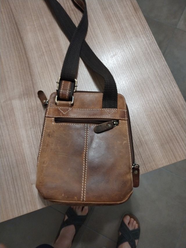 Borsello Viga Pelle Marrone