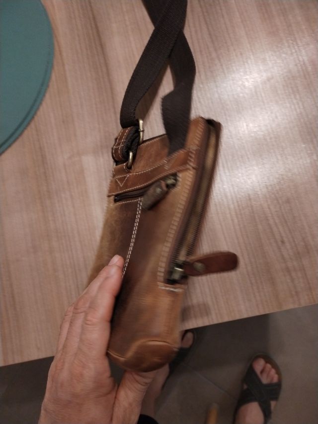 Borsello Viga Pelle Marrone