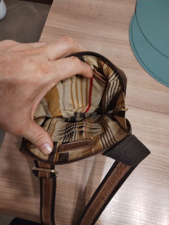 Borsello Viga Pelle Marrone