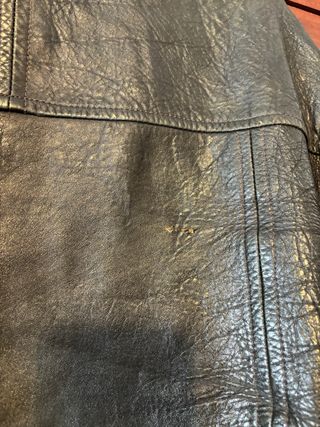 Chaqueta Camel vintage negra