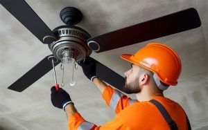 Instalador ventiladores techo metal