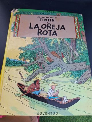 8 títulos de la colección " Las aventuras de Tinti