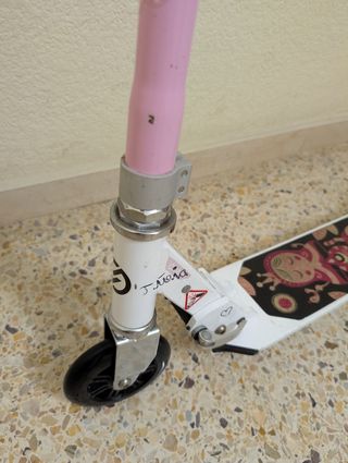 Patinete Oxelo Blanco Rosa