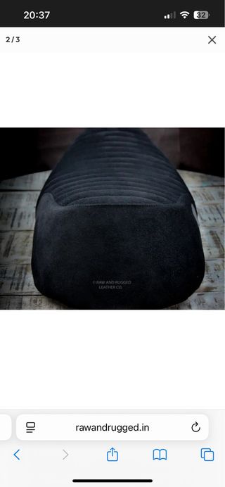 Funda Asiento piel Royal Enfield Interceptor 