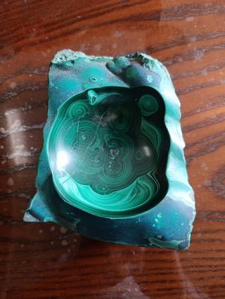 Posacenere Malachite 18x12x6cm