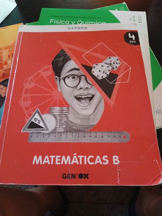Matemáticas B 4º ESO. Libro del estudiante. GENiOX