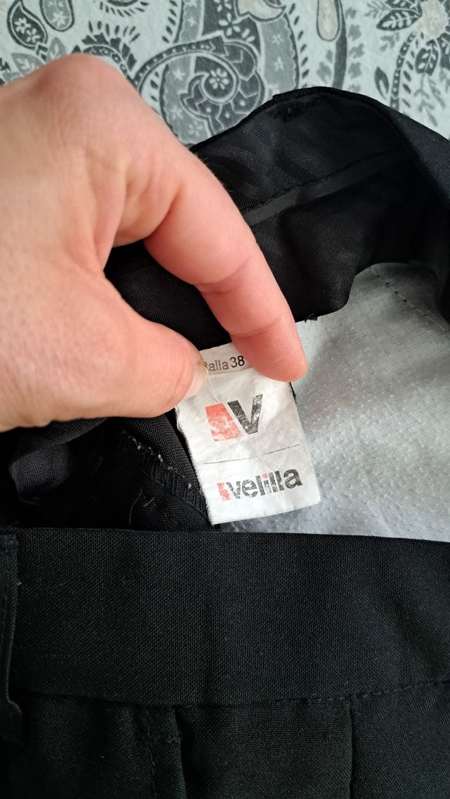 Pantalón Velilla negro - Talla 38
