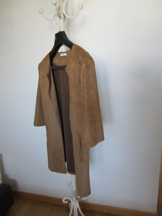 Chaqueta ante marrón Mulaya