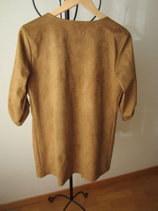 Chaqueta ante marrón Mulaya