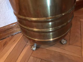 Paragüero antiguo latón