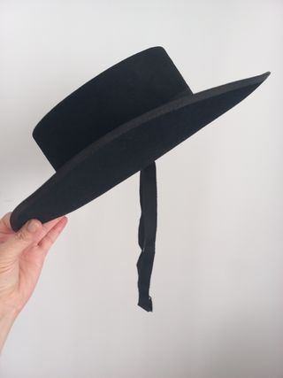Sombrero Cordobés clásico, sombreros Moresco, negr