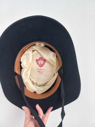 Sombrero Cordobés clásico, sombreros Moresco, negr