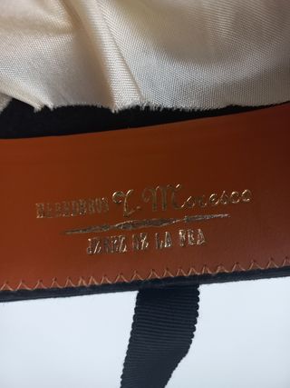 Sombrero Cordobés clásico, sombreros Moresco, negr