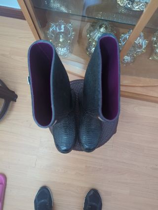 Botas Hunter negras - talla 38-40
