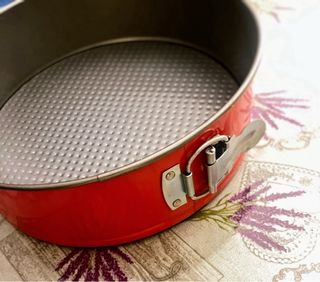 Moldes horno metal rojo & plata
