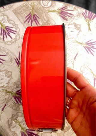 Moldes horno metal rojo & plata