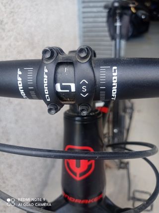 Bicicleta Mondraker talla L.