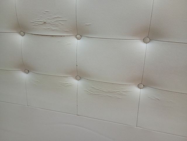 Cabecero blanco para retapizar 147cm