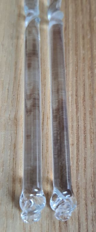 Piezas cristal lámpara antigua 1900