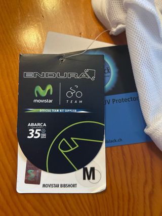Culotte ciclismo Movistar Team corto talla M