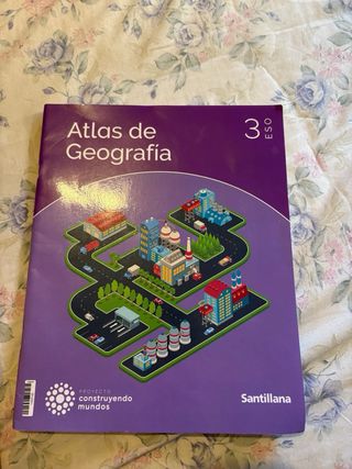 libros para 3Eso geografía e historia con Atlas
