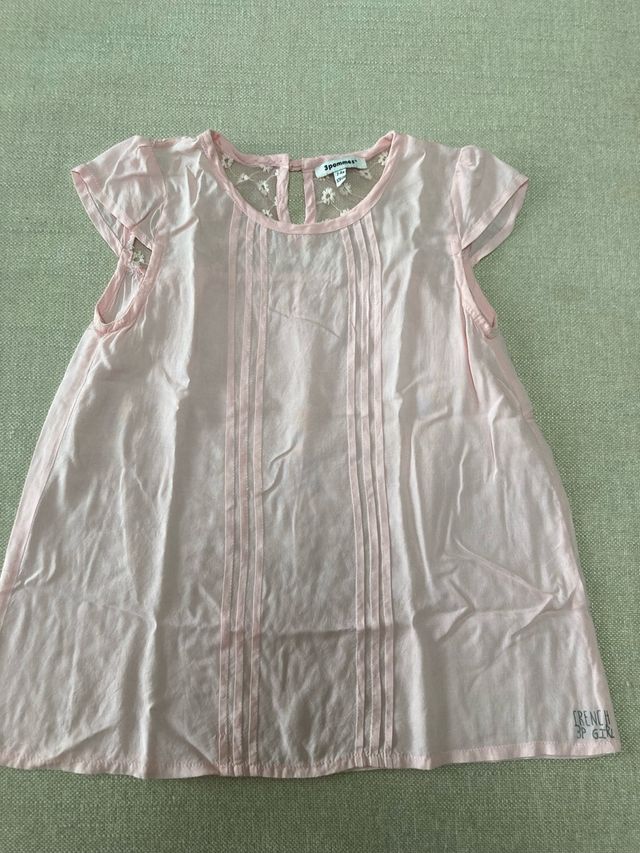 Blusa 3 Pommes niña rosa T.8
