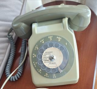 Teléfono analógico SECOTEL antiguo