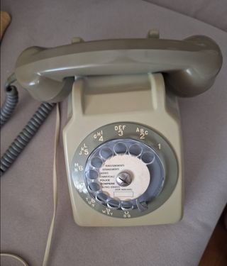 Teléfono analógico SECOTEL antiguo