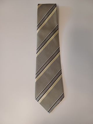 Corbata Gris verdosa hombre - Graziella Begum