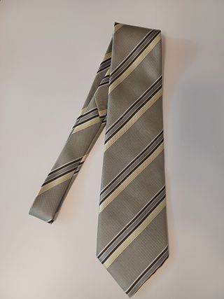 Corbata Gris verdosa hombre - Graziella Begum