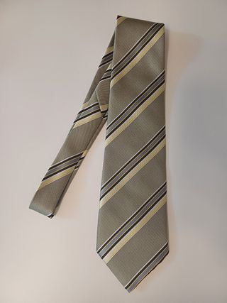 Corbata Gris verdosa hombre - Graziella Begum