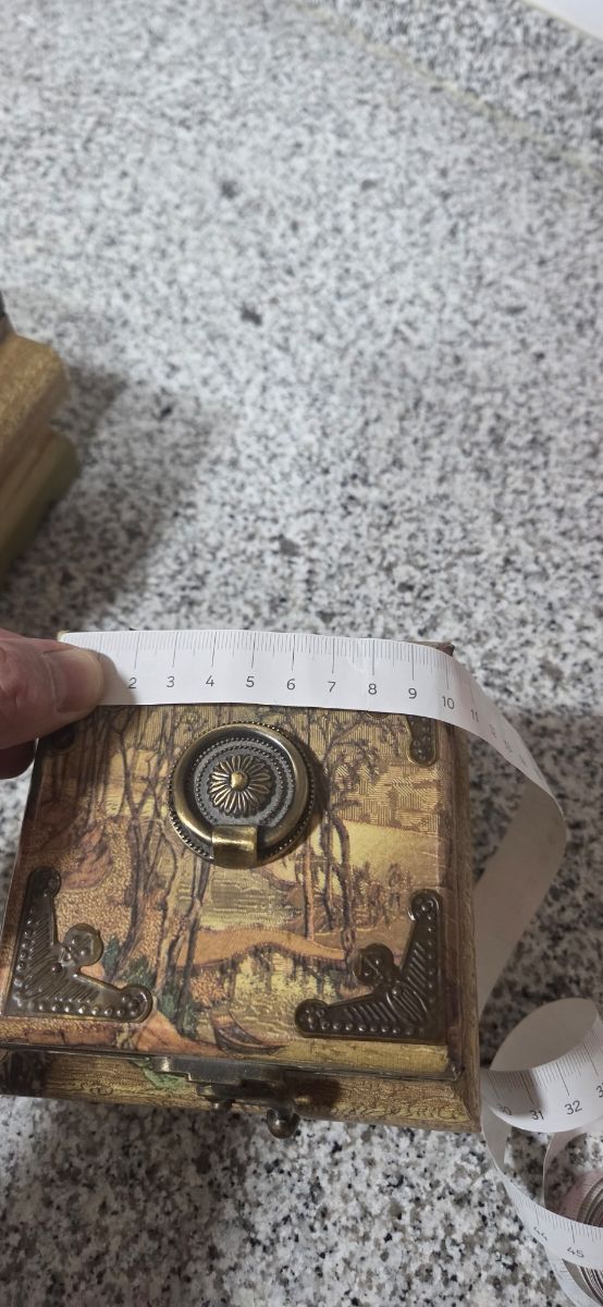 Caja Decorativa Madera - Vintage