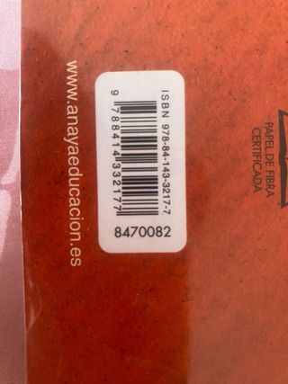 Libro de geografia 2 bachiller edicion Anaya.