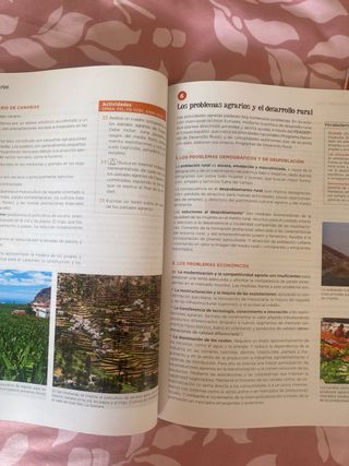 Libro de geografia 2 bachiller edicion Anaya.